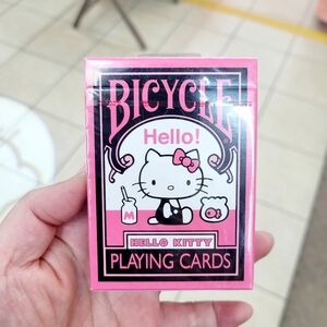 Brand New Bicycle X Sanrio Hello Kitty Limited Edition Gaming Card Pink